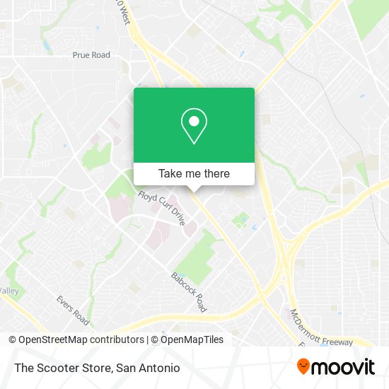 The Scooter Store map