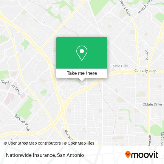 Nationwide Insurance map