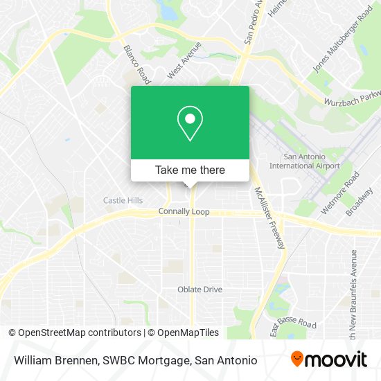 William Brennen, SWBC Mortgage map