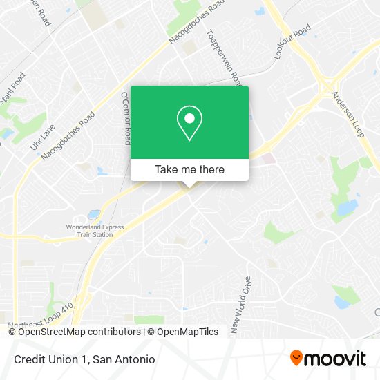 Credit Union 1 map