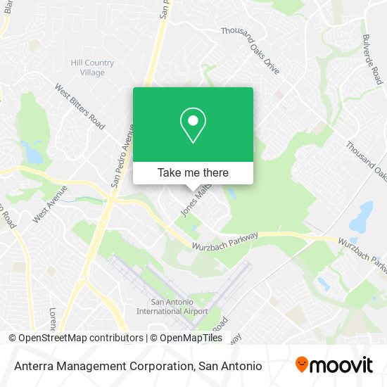 Anterra Management Corporation map