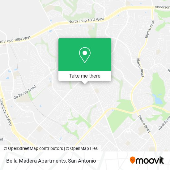 Mapa de Bella Madera Apartments