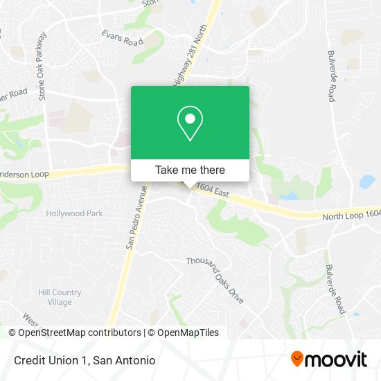 Mapa de Credit Union 1