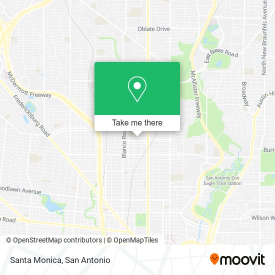 Mapa de Santa Monica
