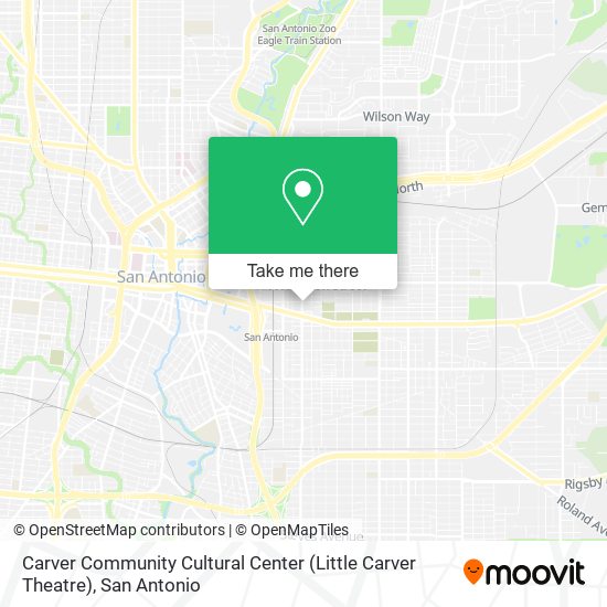 Mapa de Carver Community Cultural Center (Little Carver Theatre)