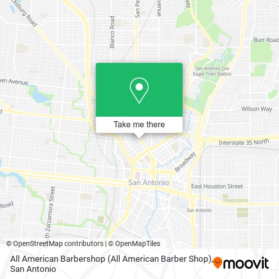 All American Barbershop (All American Barber Shop) map