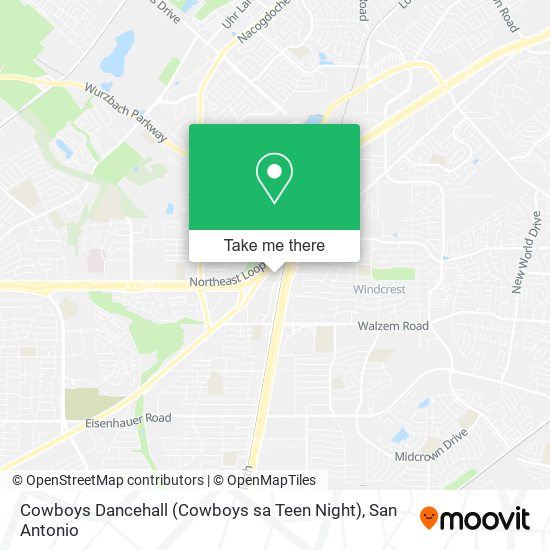 Cowboys Dancehall (Cowboys sa Teen Night) map