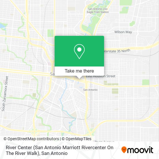 How to get to Rivercenter Mall in San Antonio by Bus?