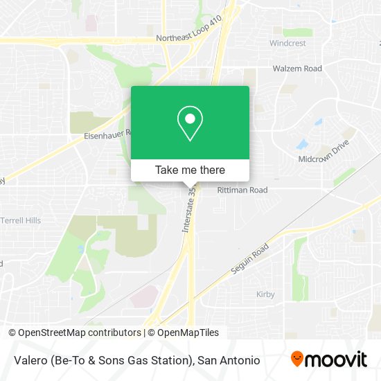 Valero (Be-To & Sons Gas Station) map