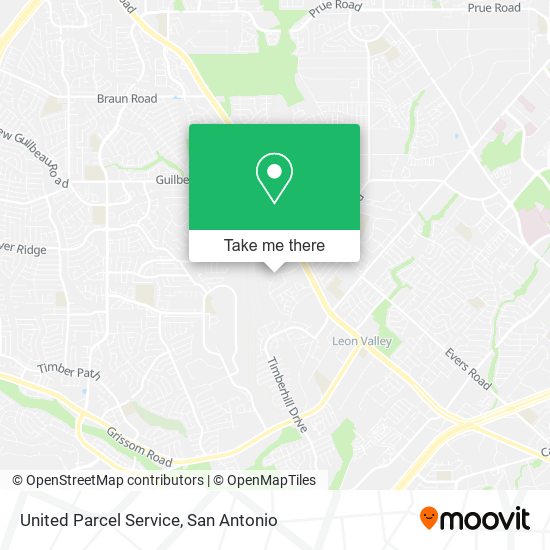 United Parcel Service map