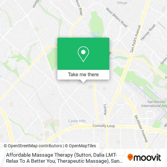 Mapa de Affordable Massage Therapy (Sutton, Dalia LMT-Relax To A Better You, Therapeutic Massage)