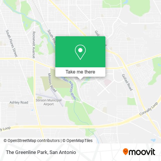 The Greenline Park map