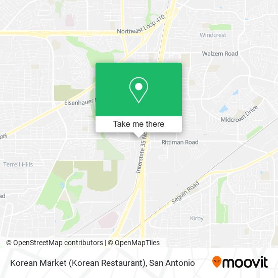 Korean Market (Korean Restaurant) map