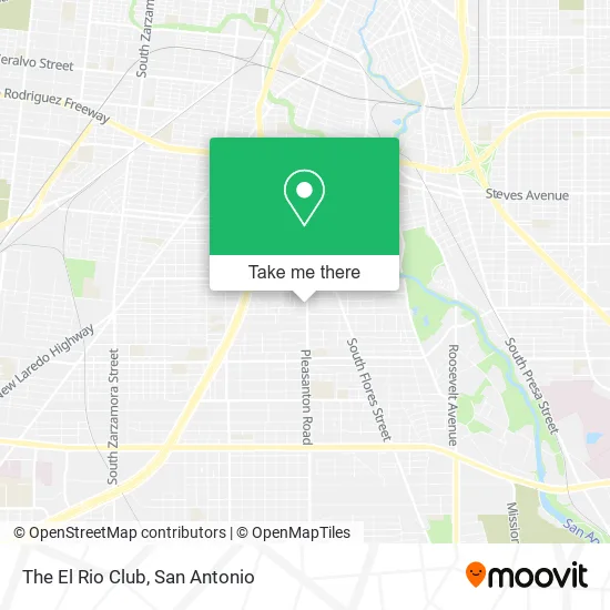 The El Rio Club map