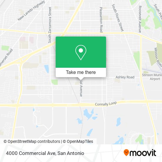 4000 Commercial Ave map