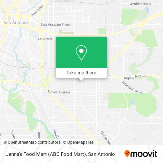 Mapa de Jenna's Food Mart (ABC Food Mart)