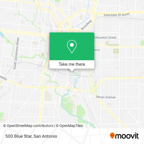 Mapa de 500 Blue Star