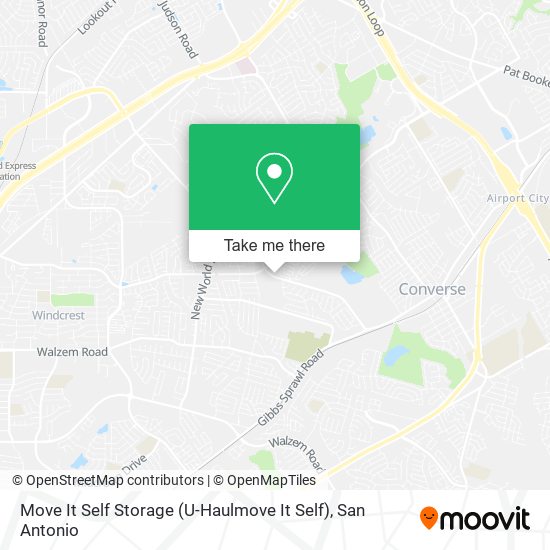 Move It Self Storage (U-Haulmove It Self) map