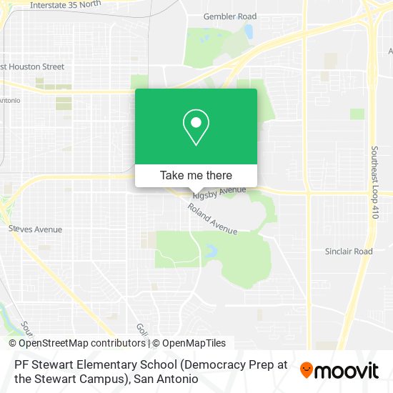 Mapa de PF Stewart Elementary School (Democracy Prep at the Stewart Campus)