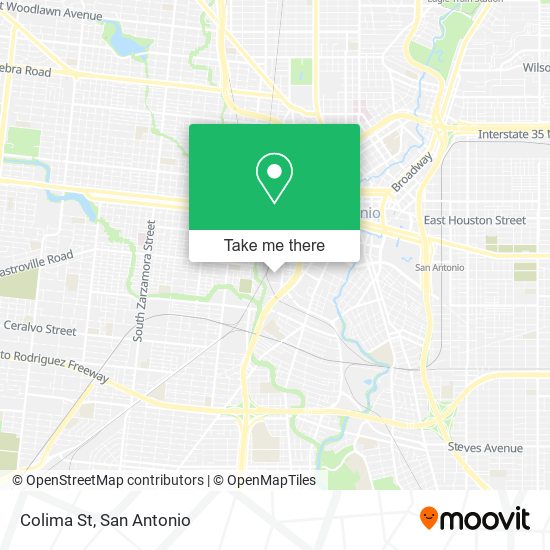 Mapa de Colima St