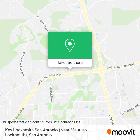 Key Locksmith San Antonio (Near Me Auto Locksmith) map