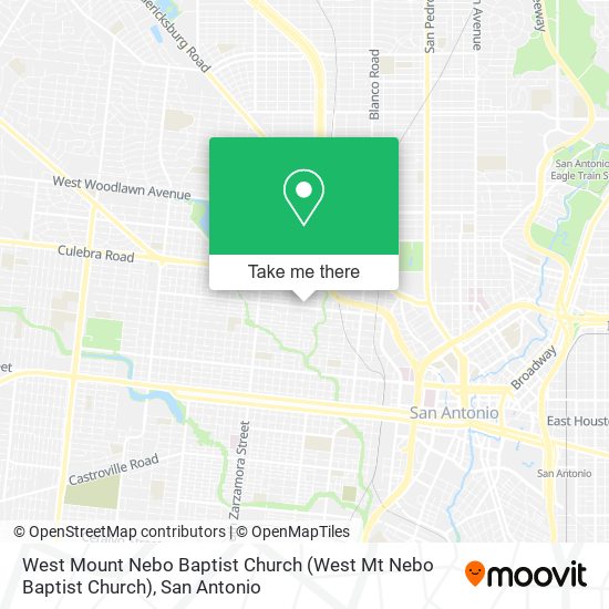 West Mount Nebo Baptist Church map