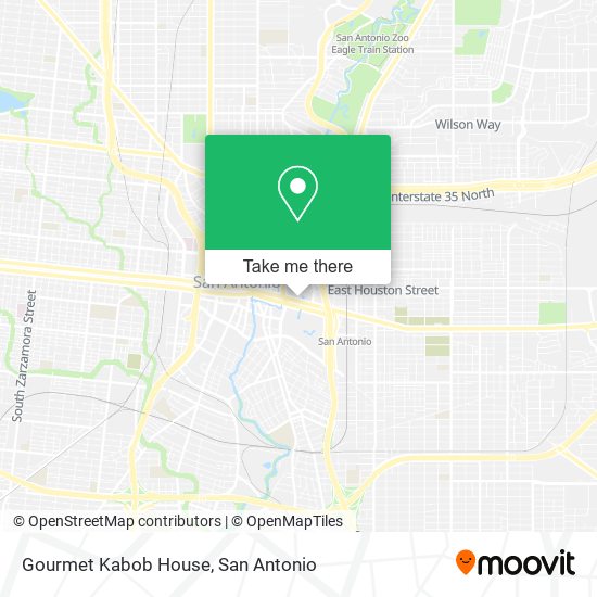 Gourmet Kabob House map