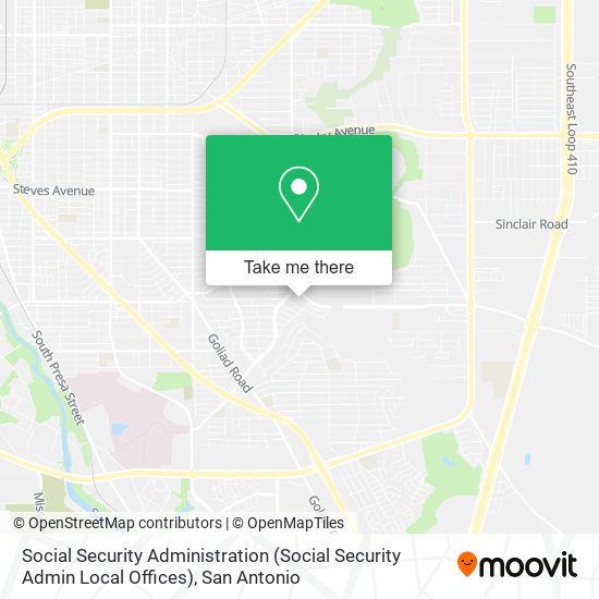 Social Security Administration (Social Security Admin Local Offices) map