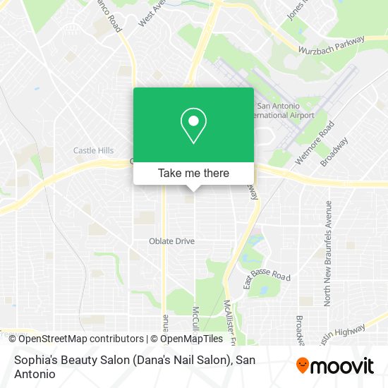 Sophia's Beauty Salon (Dana's Nail Salon) map