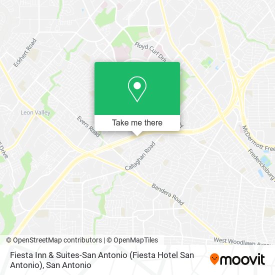 Fiesta Inn & Suites-San Antonio (Fiesta Hotel San Antonio) map