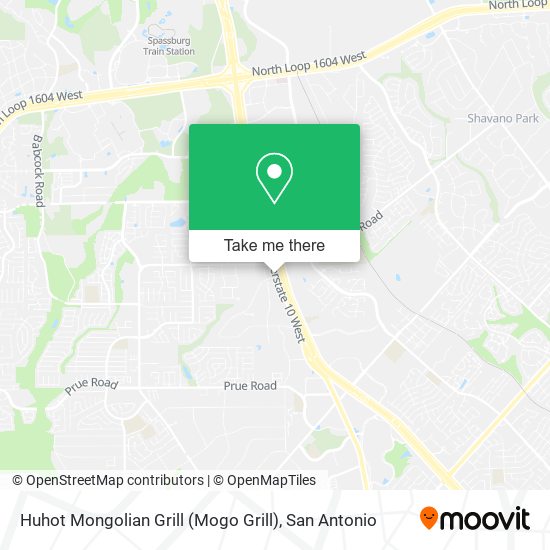 Mapa de Huhot Mongolian Grill (Mogo Grill)