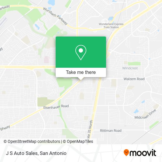 J S Auto Sales map