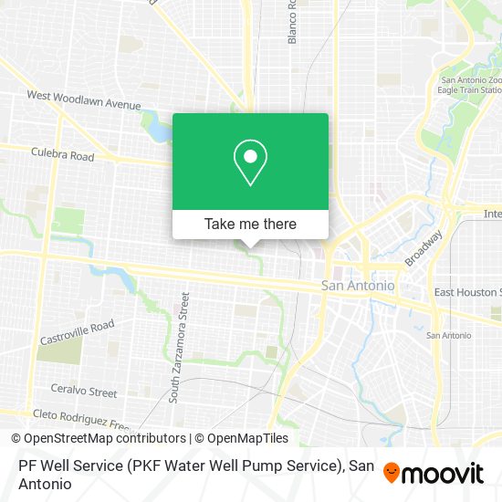 PF Well Service (PKF Water Well Pump Service) map