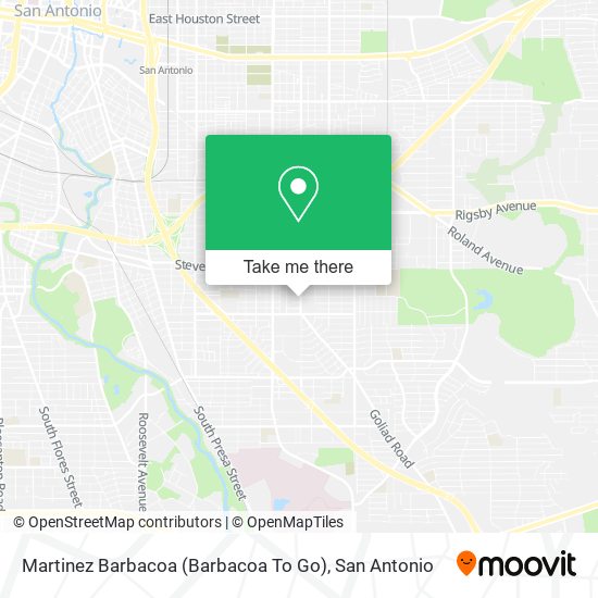 Martinez Barbacoa (Barbacoa To Go) map