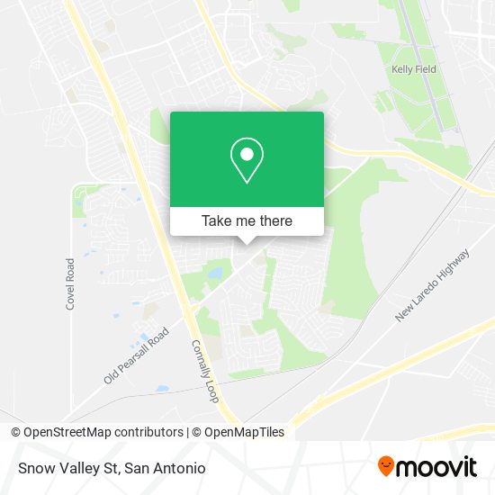 Snow Valley St map