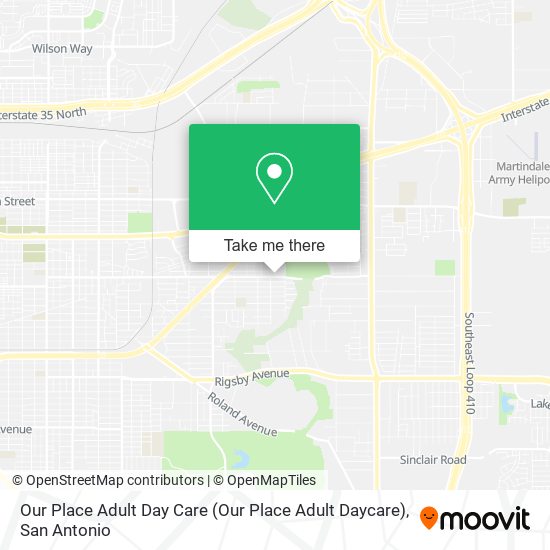 Our Place Adult Day Care (Our Place Adult Daycare) map