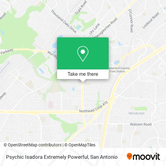 Psychic Isadora Extremely Powerful map