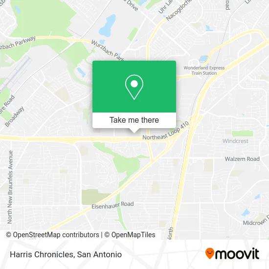 Harris Chronicles map