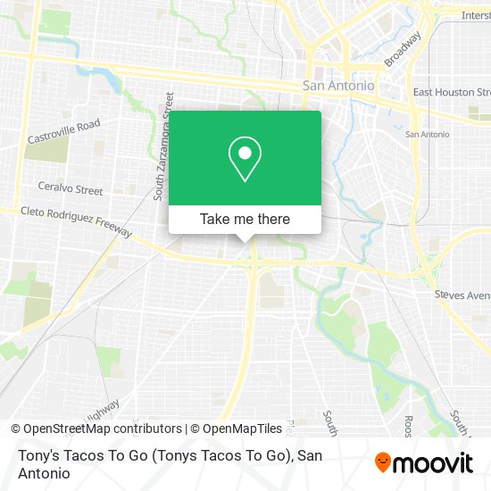 Tony's Tacos To Go (Tonys Tacos To Go) map