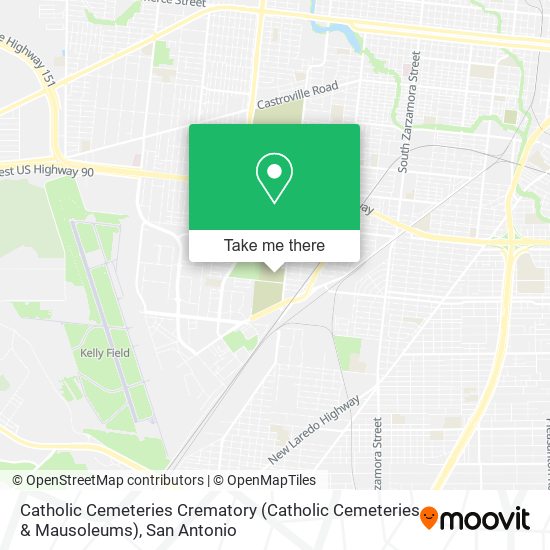 Catholic Cemeteries Crematory (Catholic Cemeteries & Mausoleums) map