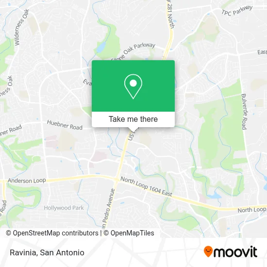 Ravinia map