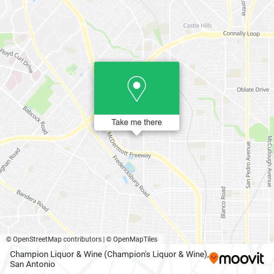 Champion Liquor & Wine map