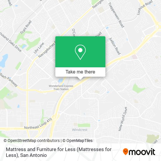 Mapa de Mattress and Furniture for Less (Mattresses for Less)