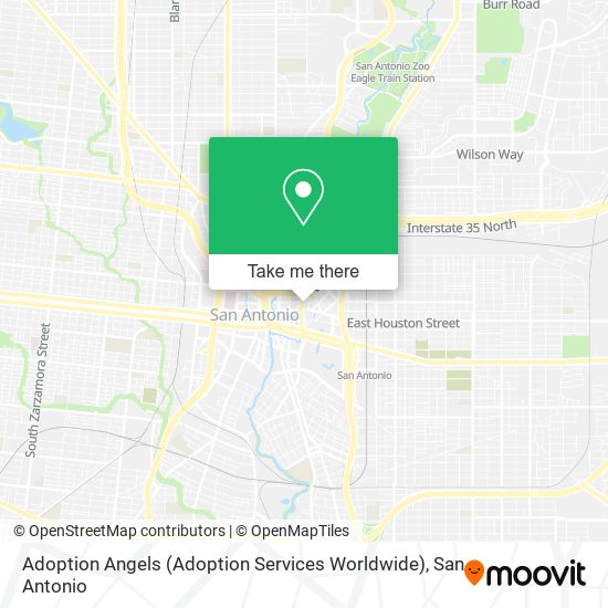 Mapa de Adoption Angels (Adoption Services Worldwide)