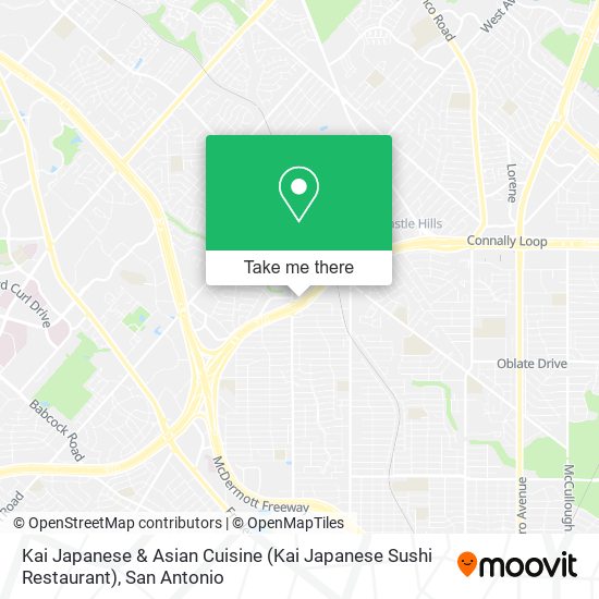 Kai Japanese & Asian Cuisine (Kai Japanese Sushi Restaurant) map