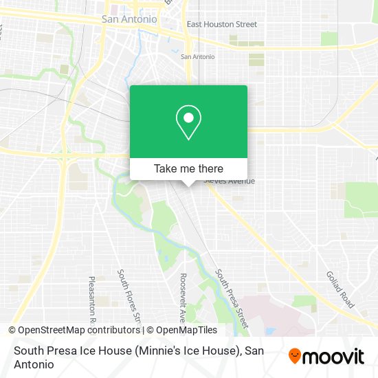 South Presa Ice House (Minnie's Ice House) map