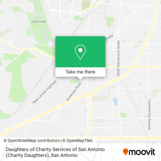 Daughters of Charity Services of San Antonio (Charity Daughters) map