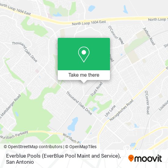 Everblue Pools (EverBlue Pool Maint and Service) map