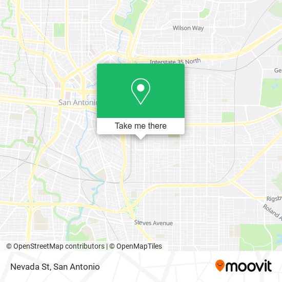 Nevada St map