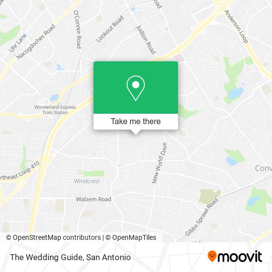 The Wedding Guide map
